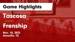 Tascosa  vs Frenship  Game Highlights - Nov. 18, 2023