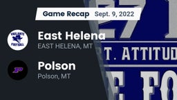 Recap: East Helena  vs. Polson  2022
