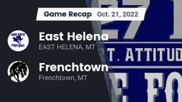 Recap: East Helena  vs. Frenchtown  2022