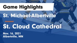 St. Michael-Albertville  vs St. Cloud Cathedral  Game Highlights - Nov. 16, 2021