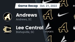 Recap: Andrews  vs. Lee Central  2022