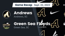 Recap: Andrews  vs. Green Sea Floyds  2023