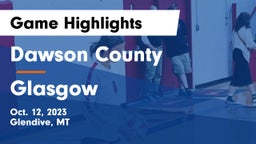 Dawson County  vs Glasgow  Game Highlights - Oct. 12, 2023
