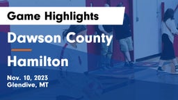 Dawson County  vs Hamilton  Game Highlights - Nov. 10, 2023