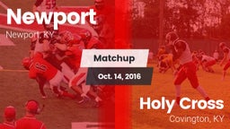 Matchup: Newport  vs. Holy Cross  2016