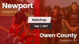 Matchup: Newport  vs. Owen County  2017
