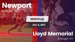 Matchup: Newport  vs. Lloyd Memorial  2017
