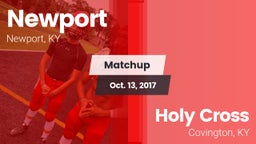 Matchup: Newport  vs. Holy Cross  2017