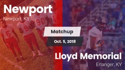Matchup: Newport  vs. Lloyd Memorial  2018