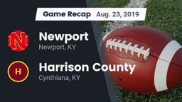 Recap: Newport  vs. Harrison County  2019