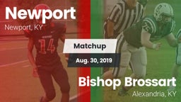 Matchup: Newport  vs. Bishop Brossart  2019