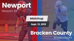 Matchup: Newport  vs. Bracken County 2019
