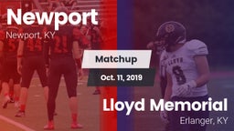 Matchup: Newport  vs. Lloyd Memorial  2019