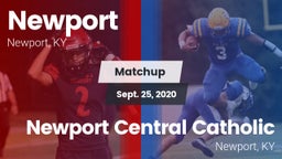 Matchup: Newport  vs. Newport Central Catholic  2020