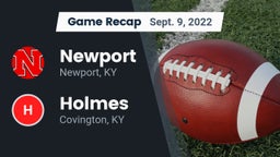 Recap: Newport  vs. Holmes  2022