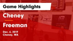 Cheney  vs Freeman  Game Highlights - Dec. 6, 2019