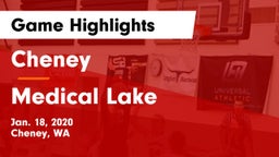 Cheney  vs Medical Lake  Game Highlights - Jan. 18, 2020