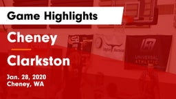 Cheney  vs Clarkston  Game Highlights - Jan. 28, 2020