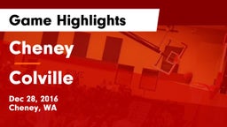 Cheney  vs Colville  Game Highlights - Dec 28, 2016
