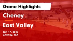 Cheney  vs East Valley  Game Highlights - Jan 17, 2017