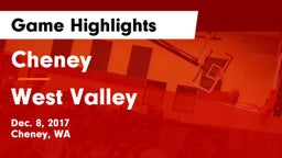 Cheney  vs West Valley Game Highlights - Dec. 8, 2017