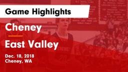 Cheney  vs East Valley Game Highlights - Dec. 18, 2018