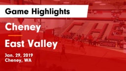 Cheney  vs East Valley Game Highlights - Jan. 29, 2019