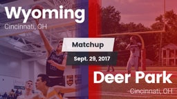 Matchup: Wyoming  vs. Deer Park  2017