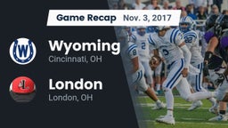 Recap: Wyoming  vs. London  2017