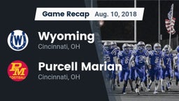 Recap: Wyoming  vs. Purcell Marian  2018
