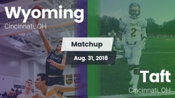 Matchup: Wyoming  vs. Taft  2018