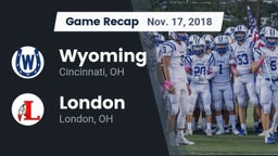 Recap: Wyoming  vs. London  2018