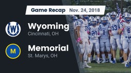 Recap: Wyoming  vs. Memorial  2018