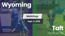 Matchup: Wyoming  vs. Taft  2019