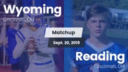 Matchup: Wyoming  vs. Reading  2019