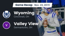 Recap: Wyoming  vs. Valley View  2019