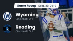 Recap: Wyoming  vs. Reading  2019