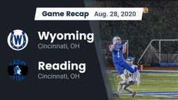 Recap: Wyoming  vs. Reading  2020