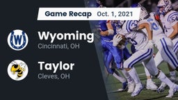 Recap: Wyoming  vs. Taylor  2021