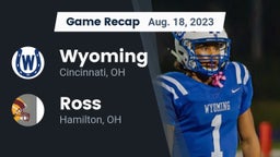 Recap: Wyoming  vs. Ross  2023