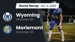 Recap: Wyoming  vs. Mariemont  2023