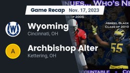 Recap: Wyoming  vs. Archbishop Alter  2023
