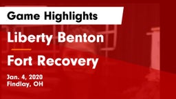 Liberty Benton  vs Fort Recovery  Game Highlights - Jan. 4, 2020