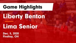Liberty Benton  vs Lima Senior  Game Highlights - Dec. 5, 2020
