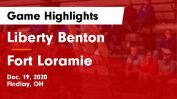 Liberty Benton  vs Fort Loramie  Game Highlights - Dec. 19, 2020