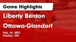 Liberty Benton  vs Ottawa-Glandorf  Game Highlights - Feb. 26, 2022