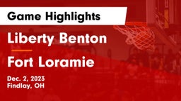 Liberty Benton  vs Fort Loramie  Game Highlights - Dec. 2, 2023