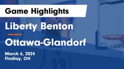 Liberty Benton  vs Ottawa-Glandorf  Game Highlights - March 6, 2024