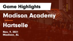 Madison Academy  vs Hartselle  Game Highlights - Nov. 9, 2021