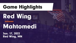 Red Wing  vs Mahtomedi  Game Highlights - Jan. 17, 2022